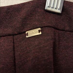 Tommy Hilfiger Rich Brown/maroon full length pants EUC